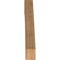 Ekena Millwork 6"W x 40"D x 40"H Westlake Rough Sawn Knee Brace, Western Red Cedar BRC06X40X40WTL00RWR - alternate 2